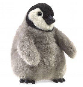 Marionnette à main Bébé Pingouin Empereur