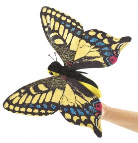 Marionnette à main Papillon Machaon