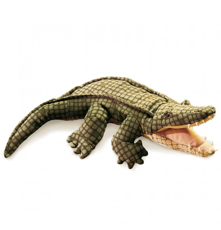 Marionnette alligator