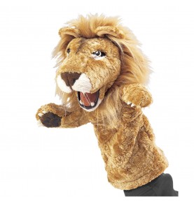 Marionnette à main Lion