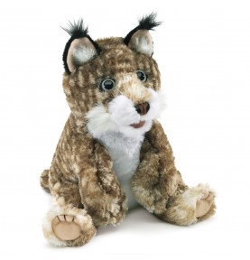 Marionnette bébé lynx