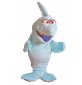 Marionnette à main Hai le requin de la collection Wiwaldi & Co de la marque Living Puppets