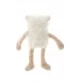 Marionnette à doigts mouton signée Sigikid, vue de dos