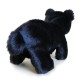 Marionnette à doigt Mini ours noir signée Folkmanis, vue de dos