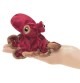 Marionnette à doigt Mini pieuvre rouge signée Folkmanis